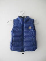 **MONCLER モンクレール　ダウンベスト 男の子 6T 116cm 110 120_画像1