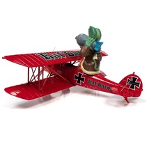AUTO WORLD 1:30 RAT FINK 1929 WACO STRAIGHTWING RAT BARON AIRPLANE【ラットフィンク】ミニカー_画像3