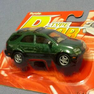  Hongwell 1/72 Lexus RX300( первое поколение Harrier ) зеленый meta/ подпалина чай 2001 год полный ta