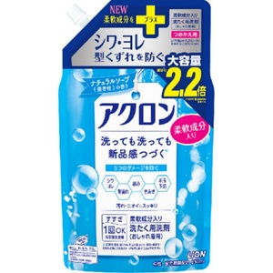 アクロンナチュラルソープの香りつめかえ用大850ml