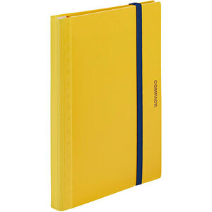 【10個セット】 KING JIM キングジム 二つ折りクリアーファイル コンパック A4 10P 黄色 KJ-5894H-YEX10