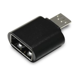 【10個セット】 日本トラストテクノロジー OTG USB(A)→MicroUSB変換コネクター(ブラック) OTGU2M-BKX10