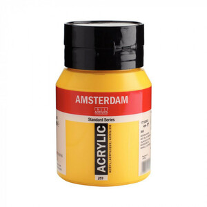 AMSTERDAM アムステルダム アクリリックカラー500ml アゾイエローミディアム269 483291