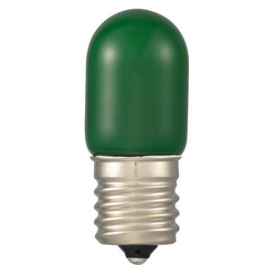 OHM LEDナツメ球装飾用 T20/E17/0.8W/3lm/緑色 LDT1G-H-E17 13