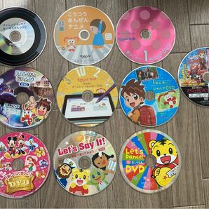 ☆10枚DVD☆チャレンジタッチ、チャレンジ一年生、英語、ディズニー、リズスタ