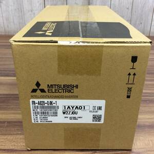 【AH-00248】新品未使用品 MITSUBISHI 三菱電機 インバータ FR-A820-0.4K-1