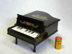 木製　ミニピアノ　音鳴ります　グランドピアノ　8鍵　子供用　ミニチュア　アンティークトイ　インテリア　Angelpiano　foreign　日本製？