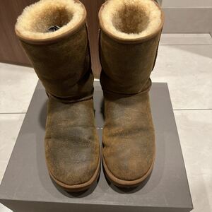 UGG アグ 28cm メンズ M CLASSIC SHORT BOMB ムートンブーツ 5984 M/BJCE 10