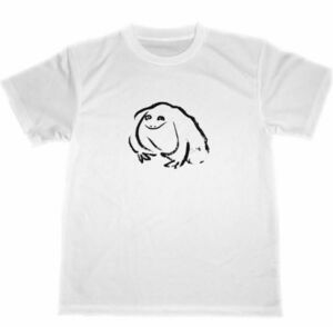 仙厓　ドライ　Tシャツ　座禅蛙画賛　仙厓義梵　禅　ZEN　禅僧　名画　絵画　グッズ　カエル　蛙