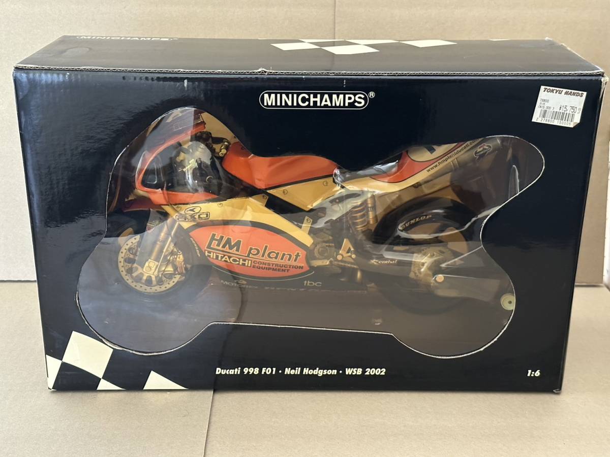 未使用に近い❗1/12 MINICHANPS DUCATI 998-