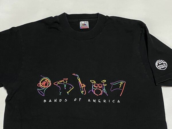 90's フルーツ オブ ザ ルーム BANDS OF AMERICA プリントTシャツ Mサイズ USA製 ビンテージ古着 バンド ロック ツアー 音楽 MUSIC vintage