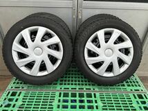 BRIDGESTONE 155/65R14 BLIZZAK VRX ダイハツ純正バリ山スタッドレス4本セット、7.64mm、14×4.5J、+43、100/H4_画像3