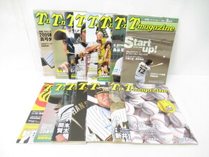 ★【直接引取不可】 阪神タイガース T-magazine 2009年～2012年 15冊 セット ティーマガジン T-マガジン タイガース ファンクラブ マガジン