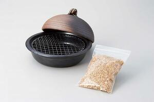 萬古焼 くんせい鍋(アミ・桜チップ付) 18429 燻製