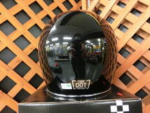 ｍ 新品　HORIZON LAMP HELMET BLACK Mサイズ　アメリカン/ハーレーダビッドソン/トラッカー/レトロ/ビンテージ/旧車 5J5.23.O_画像4