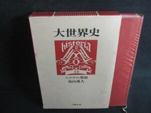 大世界史15　スラヴの発展　シミ日焼け有/JDZH