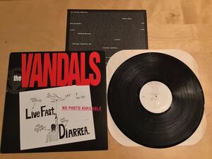 【LP】THE VANDALS / LIVE FAST, DIARREA (NITRO 1580-1) / 1995年USオリジナル盤