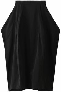 ◇nagonstans(ナゴンスタンス）　2021SSS Cube skirt ボリュームスカート　黒　BLACK 38サイズ　 匿名配送　送料無料◇