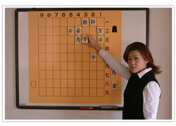 [ new goods ] shogi set shogi . explanation for demonstration board size 85x85cm