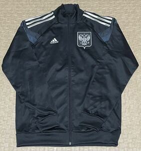 adidas・2014 ロシア代表 アンセムジャケット ジャージ（ブラック）・M サイズ・新品