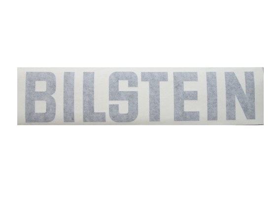 色ブラック　　ビルシュタイン　BILSTEIN　本国仕様　抜き文字転写ステッカー/ブラック（小）新品送料無料　