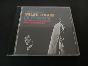 マイルス・デイビス　ブラックホークのマイルス・デイビス第1集　MILES DAVIS　CSCS 5344