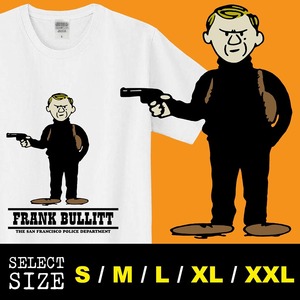 S～XXL①【送料無料・新品・即決】スティーブ・マックイーン Steve McQueen 大脱走 映画 ブリット ロック パロディ バイク 50s 60s シネマ