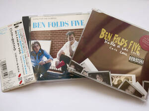 Ben Folds Five ベンフォールズファイブ Songs for dumped ソングスフォーダンプト Battle of who could care less Champegne super nova