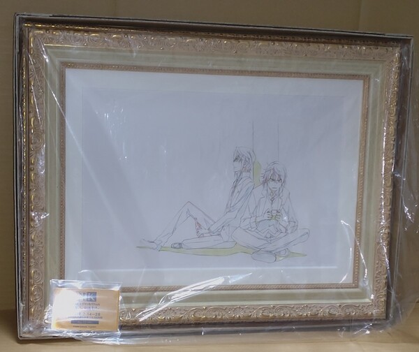 アニメ「K」企画展示会「K THE EXHIBITION -To be with U!-」animate大阪日本橋 O.N.SQUARE 複製原画 伏見猿比古 八田美咲 No.32-001