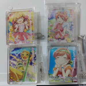 Tokyo 7thsi Star z×GOOD SMILE×animatecafe CoLotta acrylic fiber plate key holder 4 kind ( front .lishulita- car .kruto. sea sawala)