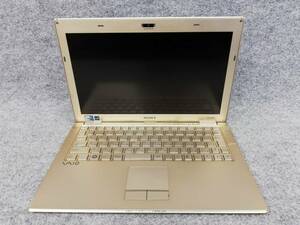 SONY VAIO PCG21116N Atom バッテリー・裏面欠損 動作未確認 ジャンク G0T6