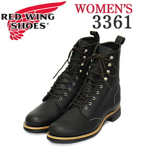 Redwing 3361 Silversmith Silver Miss Ladies Black Boundy US7B-Approximaty 24,0см