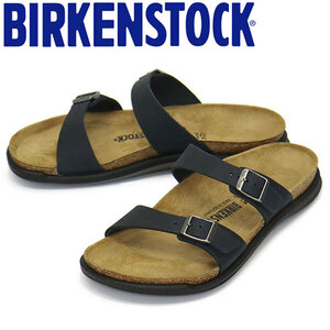 BIRKENSTOCK (ビルケンシュトック) 1022305 SIERRA CT シエラ オイルドレザーサンダル BLACK レギュラー幅 BI275 40-約26.0cm