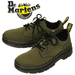 Dr.Martens (ドクターマーチン) 30856538 REEDER 3ホール 2タイ シューズ OLIVE UK5-約24.0cm