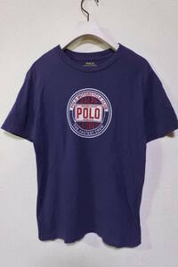 Polo by Ralph Lauren POLO MOTORCYCLE CLUB Tee size M ラルフローレン Tシャツ ネイビー