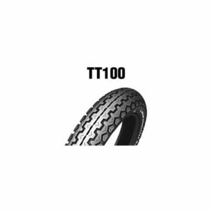 ■【AZ】ダンロップ TT100 3.60H18 4PR TL タイヤ　国内送料無料