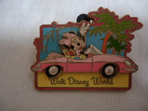  price cut US 2004 year made woruto Disney world Minnie Mouse memory pin bachi