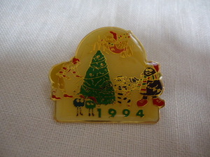 即決　ＵＳ　Ｍｃ　マクドナルド　1994年製　クリスマス　ドナルド　ハンバーグラー　グリマス　バーディ　フライガイ　ピンバッチ　台湾製