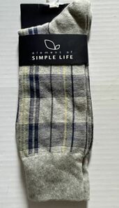 SIMPLE LIFE シンプルライフ　メンズソックス　カジュアルソックス　チェックソックス　紳士用靴下　男性用靴下　チェック柄