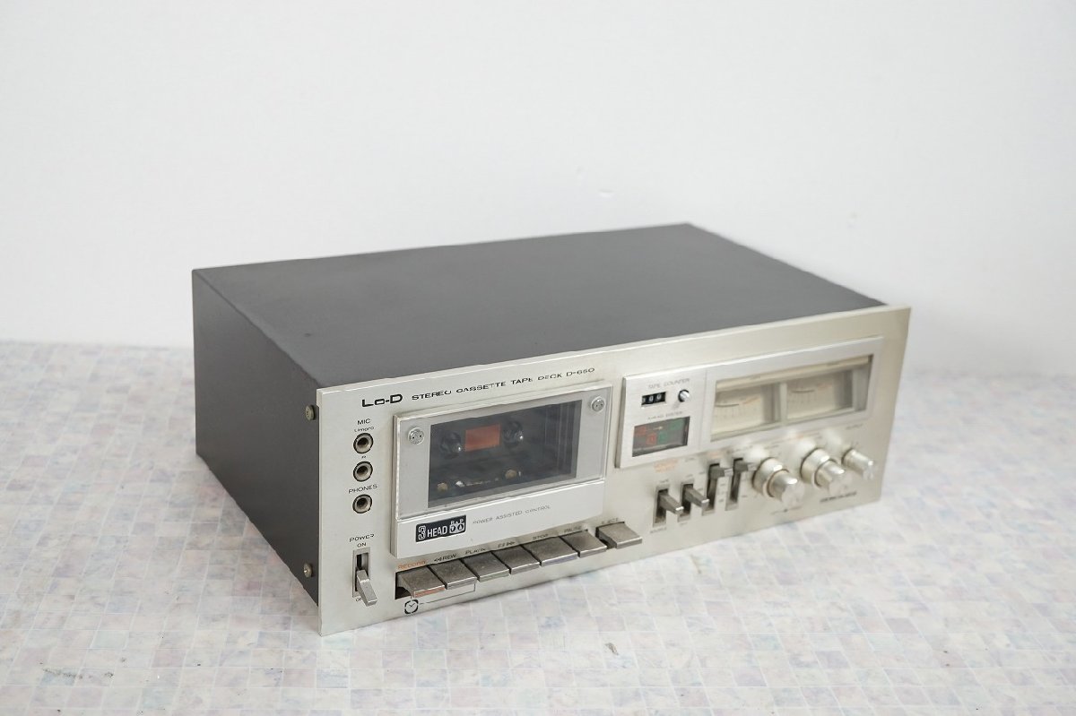 Lo-D ローディー D-9 カセットデッキ ステレオ STEREO CASSETTE DECK