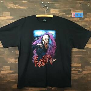 コーン　Tシャツ　3XLサイズ　KORN Korn、KoЯn、KoRn ロックバンド