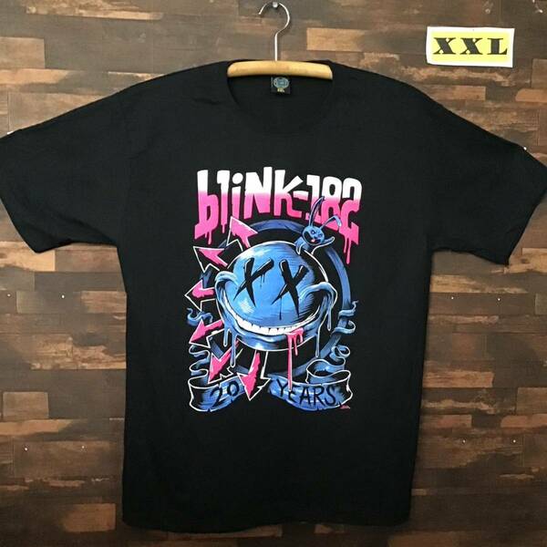 ブリンク-182 Tシャツ　XXLサイズ　blink-182 ロックバンド