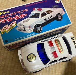 ブリキおもちゃ イチコー メルセデスベンツ パトカー