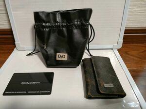 DOLCE＆GABBANA ドルガバ　キーケース　メンズ　ブラック