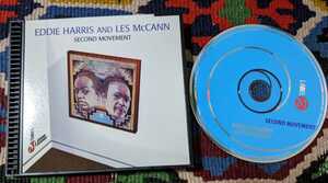 70's エディ・ハリス(ts）＆ レス・マッキャン(el-p,vcl) Eddie Harris & Les McCann (CD)/ Second Movement Label M 5708 1971年