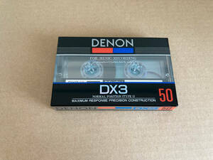 在庫6 カセットテープ DENON DX3 1本 00769-1
