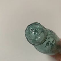 希少　浮き玉　浮き球　ガラス　シリンダー　ビン玉　G刻印あり　変わり種　気泡　硝子　縁起物　レトロ　戦前　b10_画像7