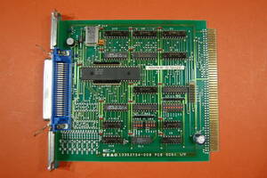 PC98 Cバス用 インターフェースボード TEAC WEC-4 SCSI I/F 動作未確認 現状渡し ジャンク扱いにて　S-032 0458 