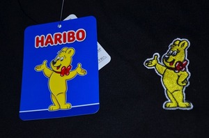 新品 Lサイズ ハリボー ゴールドベアー メンズ Tシャツ HARIBO