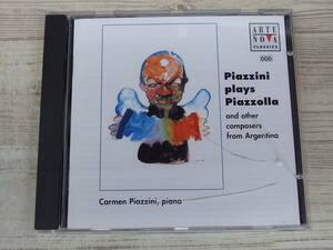 CD / Piazzini Plays Piazzolla / Carmen Piazzini / 『D22』 / 中古＊ケース破損